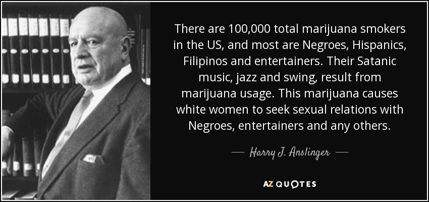 reefer madness, anslinger, pot prohibition, free the weed